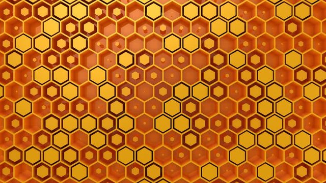 Background of Hexagons