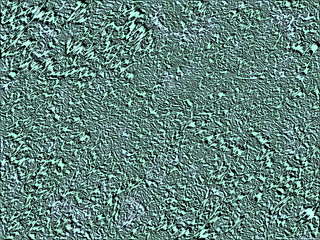 water drops on a metal surface