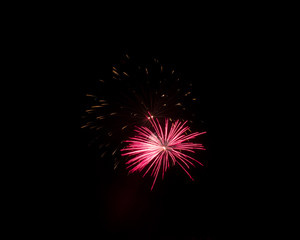 fireworks ARE NOT cut out and put on to black backgrounds, images are almost straight from camera ...