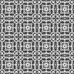 White net on black background. seamless pattern