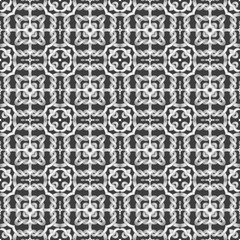 White net on black background. seamless pattern