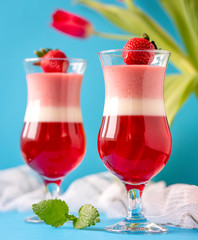 Panna Cotta with berries