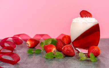 Panna Cotta with berries