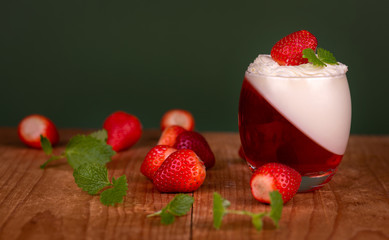 Panna Cotta with berries