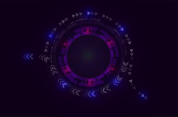 Abstract futuristic background