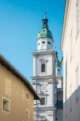 Der Dom in der Stadt Salzburg in Österreich