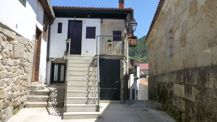 Fototapeta na wymiar Ribadavia, beautiful medieval village in Ourense. Galicia,Spain