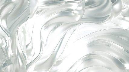 Luxury elegant background abstraction fabric. 3d illustration, 3d rendering.