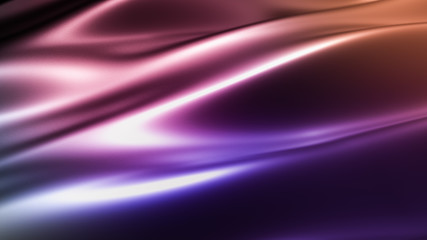 Luxury elegant background abstraction fabric. 3d illustration, 3d rendering.