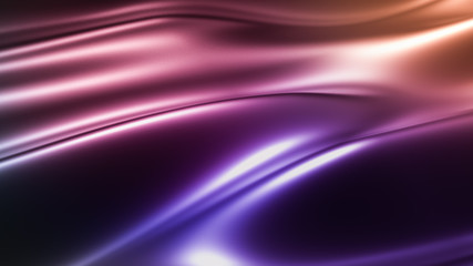 Luxury elegant background abstraction fabric. 3d illustration, 3d rendering.