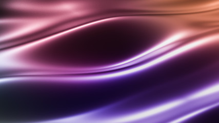 Luxury elegant background abstraction fabric. 3d illustration, 3d rendering.