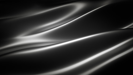 Luxury elegant background abstraction fabric. 3d illustration, 3d rendering.