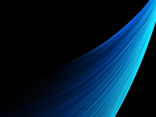 Elegant Abstract Blue Wave Background