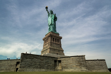 Fototapeta na wymiar Lady Liberty, New York City