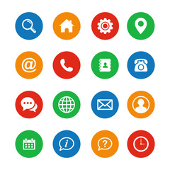 Web icon Set . Set of web icon Design vector