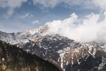 Clouds over Mount Triund, India