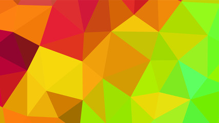 Abstract geometric triangle background, art, artistic, bright, colorful, design. Mosaic, color background. Mosaic texture. The effect of stained glass. EPS 10 Vector