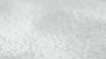 Obraz premium White background snow christmas, new year. 3d illustration, 3d rendering.