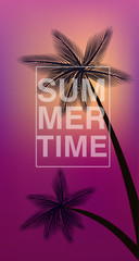 Hello Summer time wallpaper, fun, party, background, picture, art, design, travel, poster, event. Vector illustration