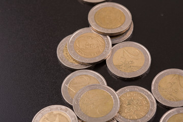 euro coins