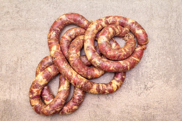 Raw pork sausage