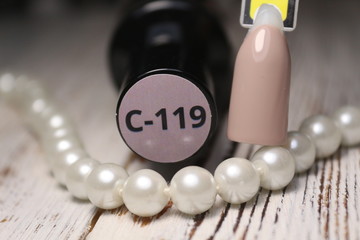 Tips for pastel nail polishes. Palette examples of different colors for nails