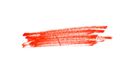 Unordentliche rote Stift Markierung