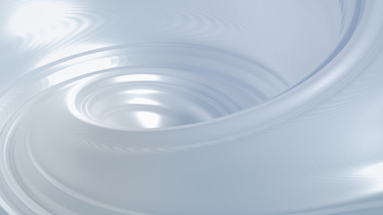 Silver splash. 3d illustration, 3d rendering.