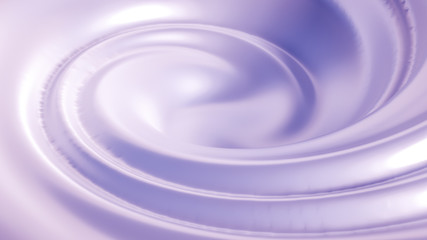 Silver splash. 3d illustration, 3d rendering.