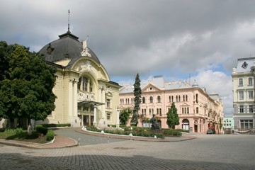 Chernivtsi, ukraine, theater, architecture, building, landmark, city, history, 