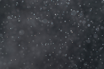 abstract splashes of water on a black background