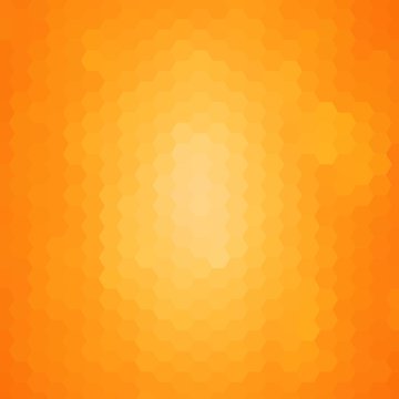 Yellow golden hexagon background. vector illustration. abstract image. polygonal style. eps 10