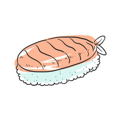 Nigiri Sushi doodle icon