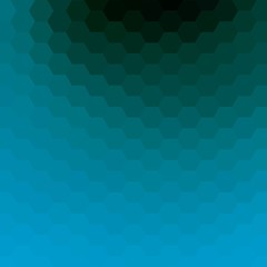 dark blue background of hexagons. polygonal style. eps 10