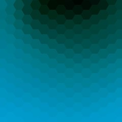 dark blue background of hexagons. polygonal style. eps 10