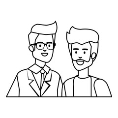 professionals doctor and surgeon characters