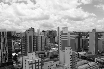 Fototapeta na wymiar Buildings of Curitiba, Brazil