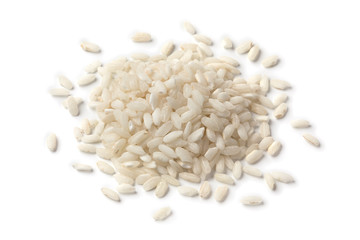 Heap of Carnaroli risotto rice