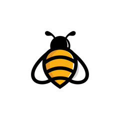 Bee Animal Logo Vector Template - 269242499