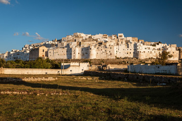 Ostuni in Plugia, Italy - commonly referred to as "the White Town"