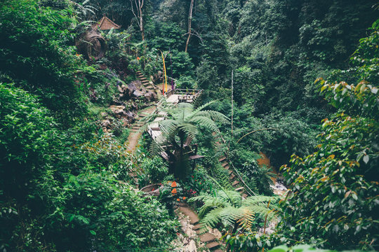 Gitgit waterfall at Bali, Indonesia