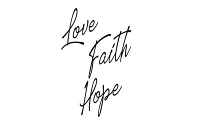 Christian quote, Typography for print or use as poster, flyer or T shirt