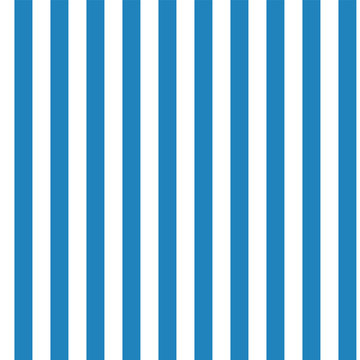 Vertical Blue And White Stripes Seamless Vector Background