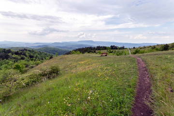 Fototapeta premium Nagy-Szenas mountain in the Pilis