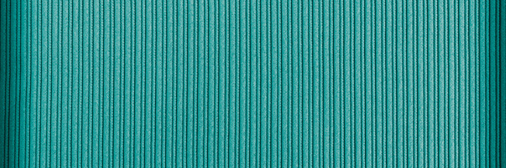 Decorative background turquoise, blue, cian color, striped texture vignetting gradient. Wallpaper. Art. Design.