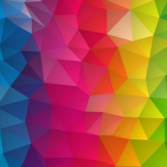 colored triangular background. polygonal style. layout for advertising. eps 10