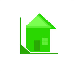 house and building logo
