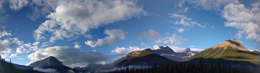 Obraz premium Banff Canada Landscape of Mountains