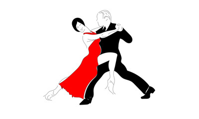 Minimalist Tango dance