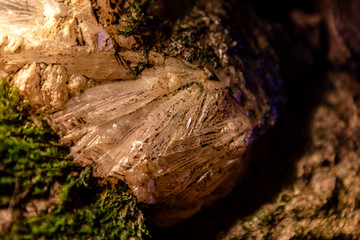Der Bergkristall in der Höhle
